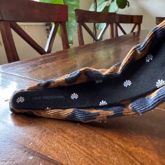 Lele Sadoughi - Leopard Knotted Headband - Picture 2 of 2